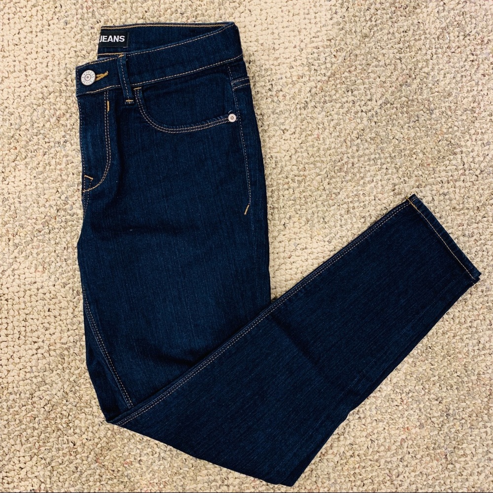 Express Mia Legging Dark Wash